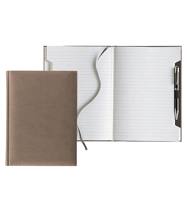Castelli Debossed Tucson Scribe Grande Lined Hard Cover Notebook