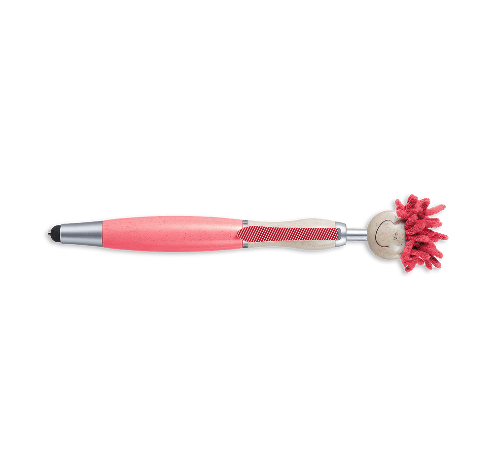MopToppers Wheat Straw Ballpoint Stylus Pen (black ink)-default