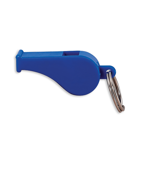 Whistle Keychain in Blue