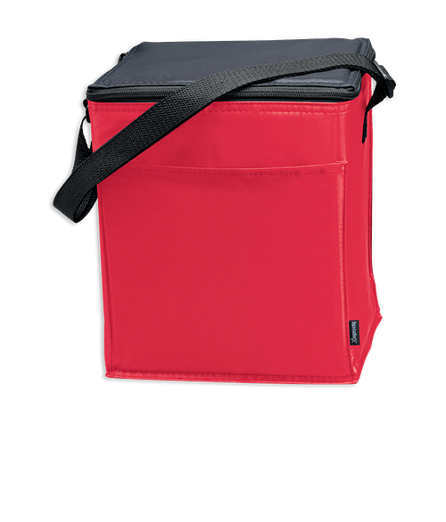 Full Color Koozie® Scout 12 Can Cooler in Red