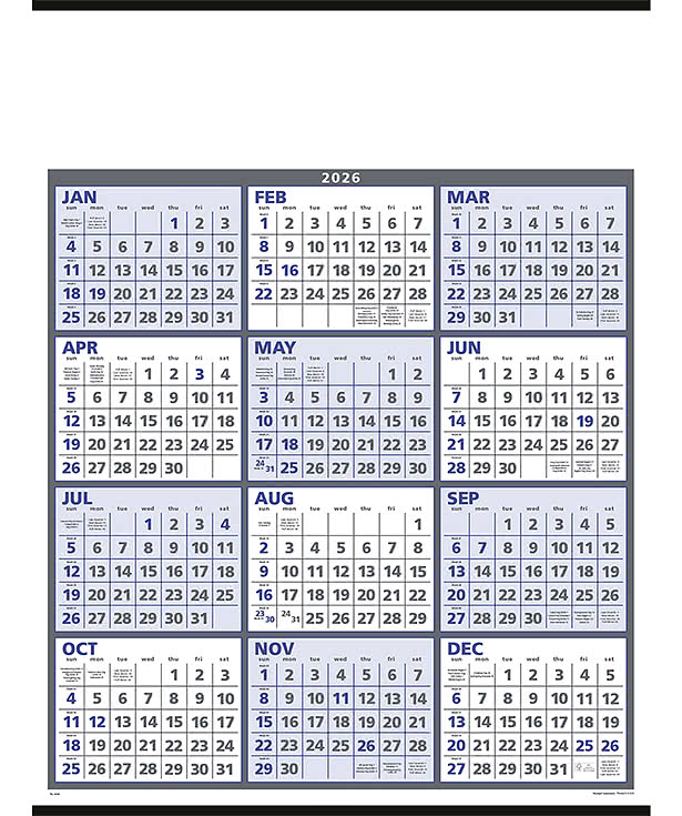 Span-A-Year Calendar