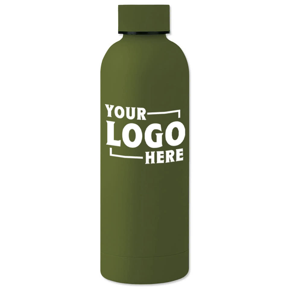 17 oz. Blair Stainless Steel Wide Mouth Water Bottle