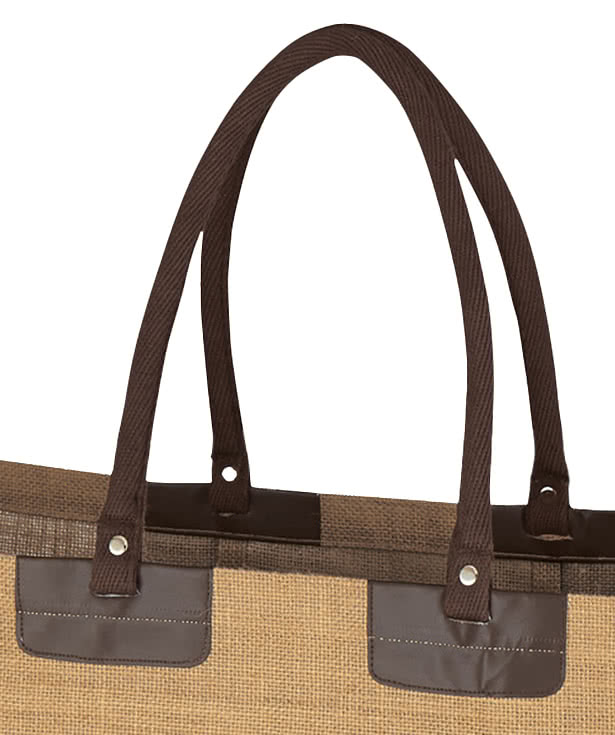 Jumbo Jute Tote Bag