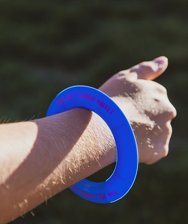 Disc-O-Wrist Silicone Flying Disc