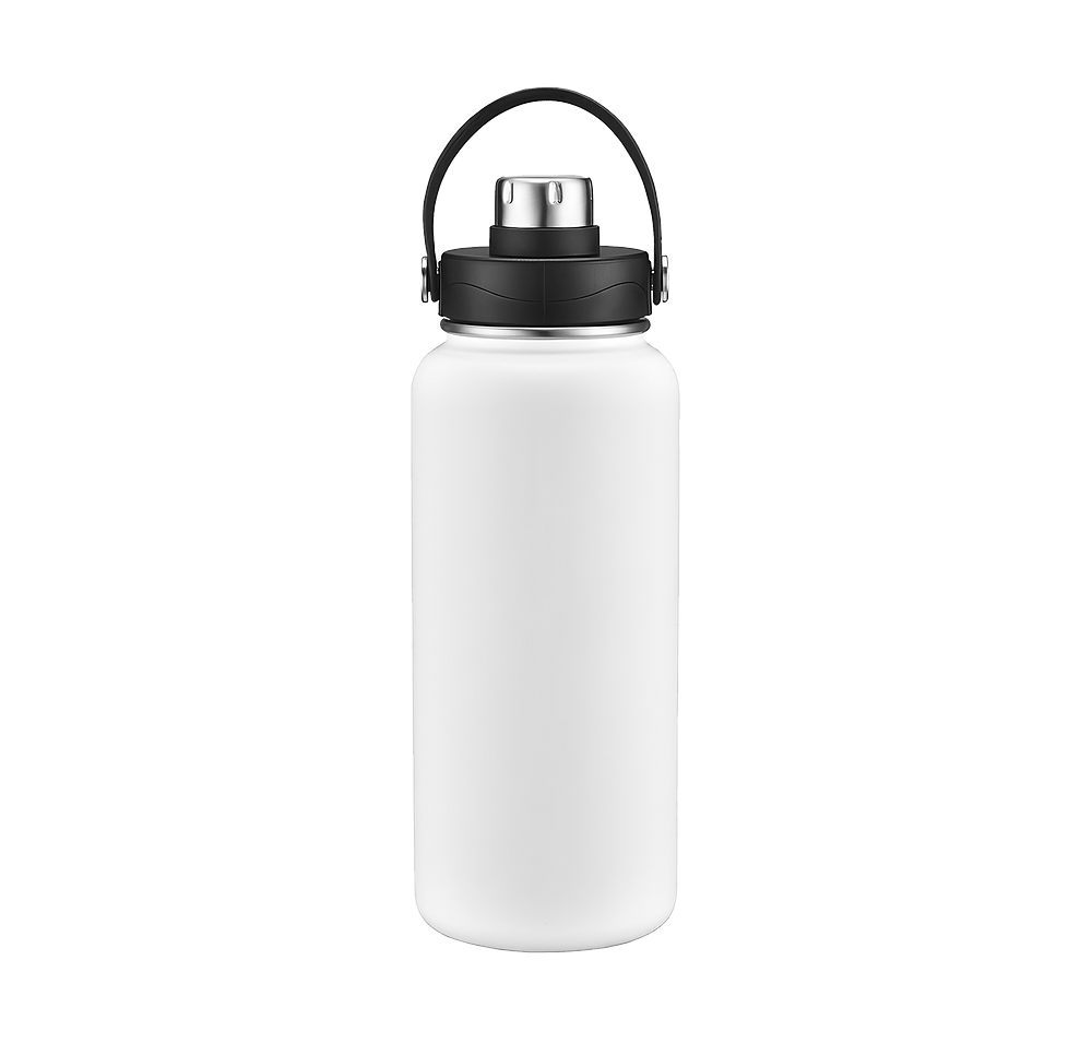 Bresso 34 oz Vacuum Insulated Bottle with Twist Top Spout-default