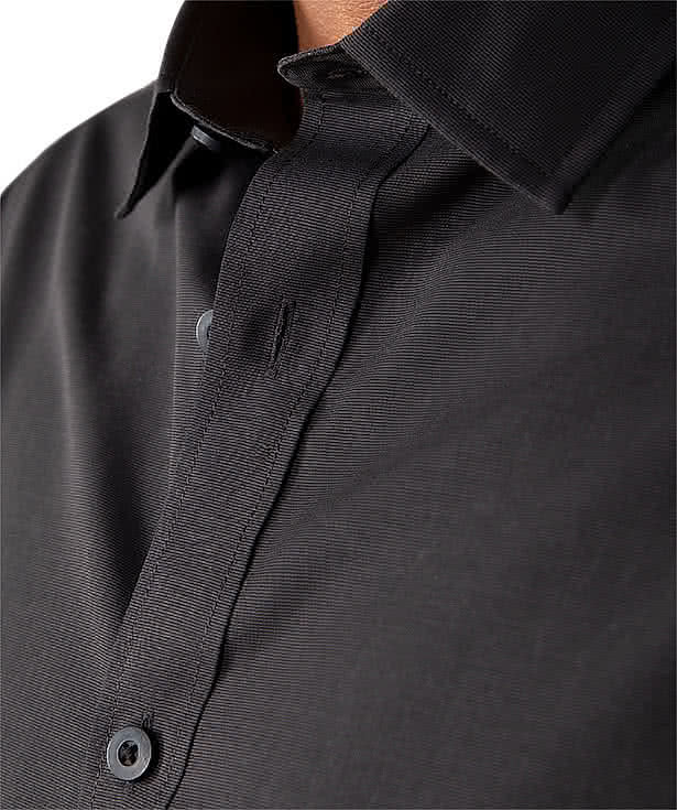 UNTUCKit Black Stone Wrinkle-Free Long Sleeve Shirt