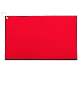 Full Color Epicolor Microfiber Waffle Golf Towel - Color: Red