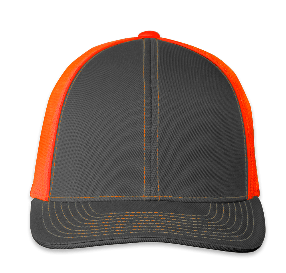 Pacific Headwear Snapback Trucker Hat - Embroidered-default