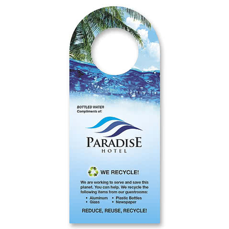 Small Perforated Bottle Hanger in White