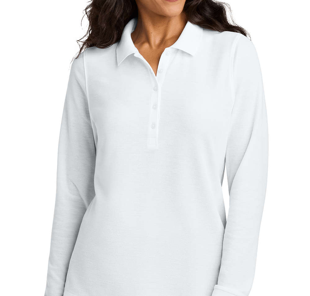 Port Authority Women's Wearever UV Long Sleeve Performance Pique Polo-default