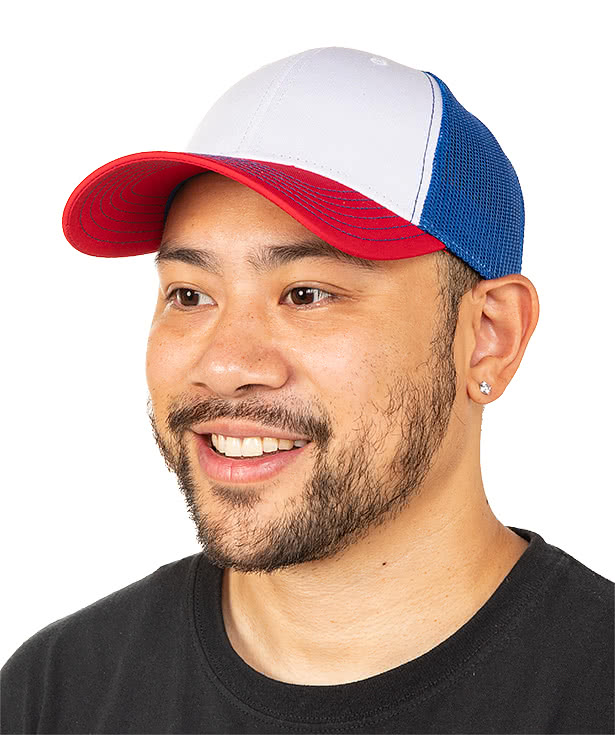 Otto Cap Low Profile Two-Tone Trucker Hat