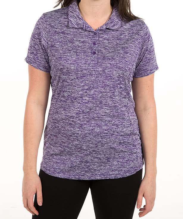 Sport-Tek Women's Electric Heather Performance Polo