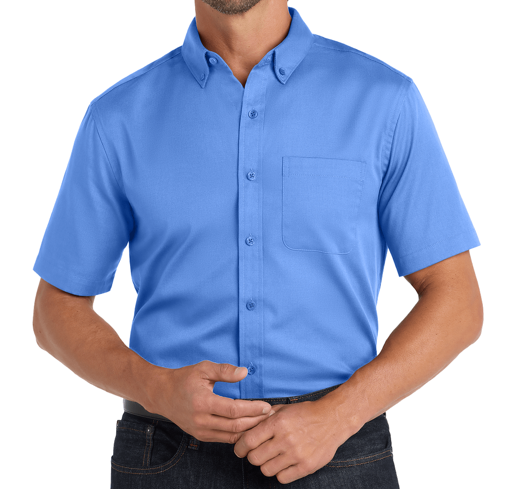 Port Authority SuperPro React Short Sleeve Dress Shirt-default