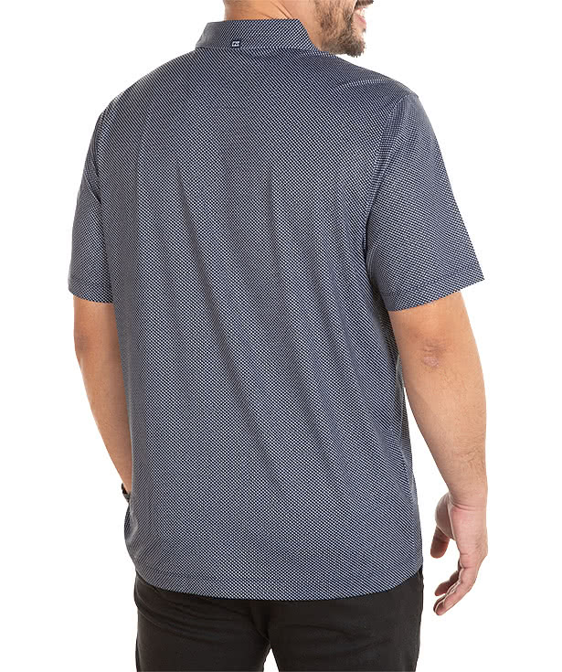 Cutter & Buck Pike Eco Symmetry Print UPF 50 Performance Polo