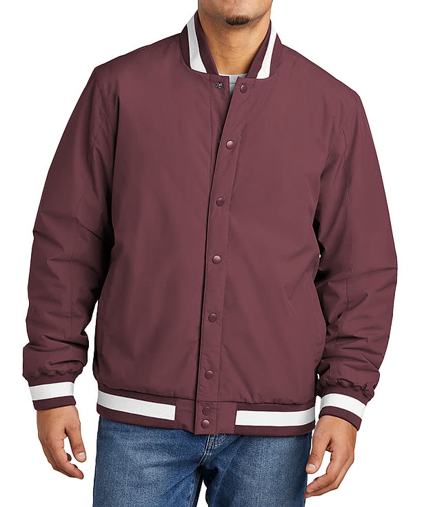 Sport-Tek Varsity Insulated Jacket - Printed