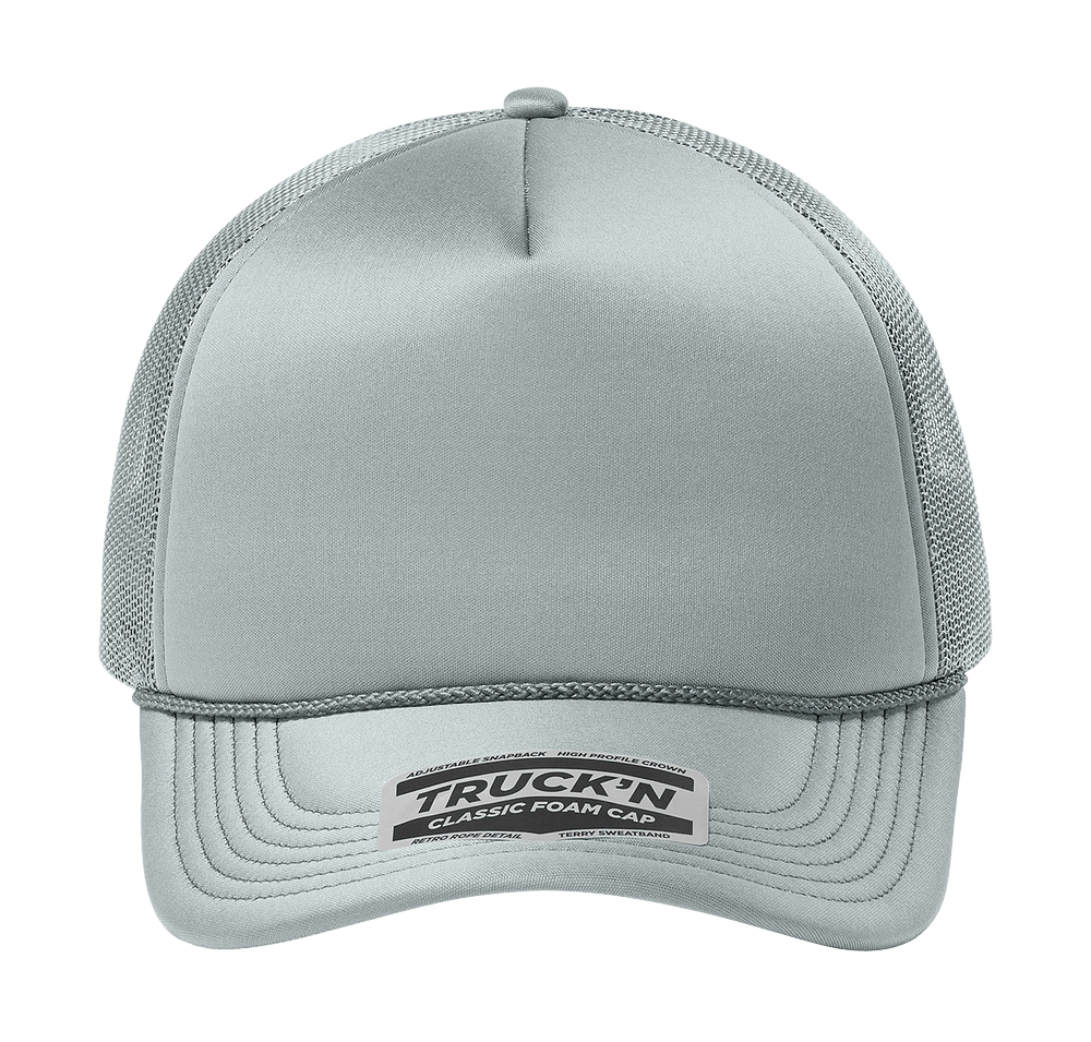 Port Authority Truck’N Five-Panel Foam Trucker Hat - Embroidered-default
