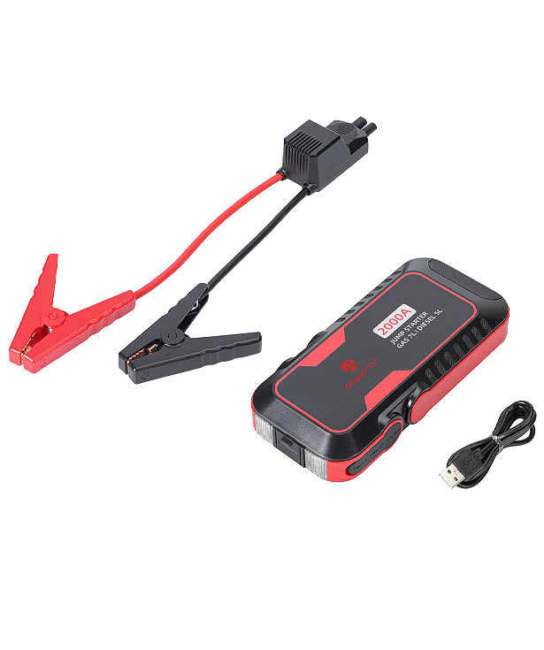 Pit Stop 12V 16,000 mAh Portable Auto Jump Starter Kit