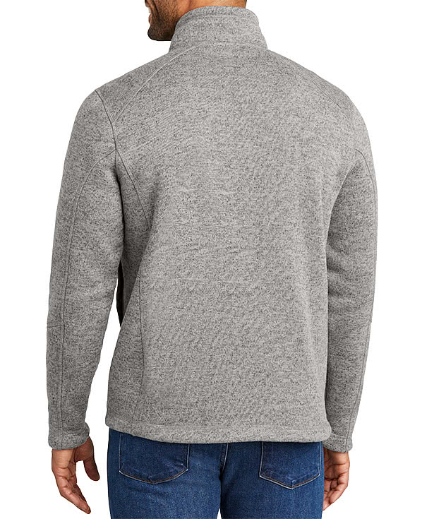 Port Authority Arc Quarter Zip Sweater Fleece Pullover - Printed