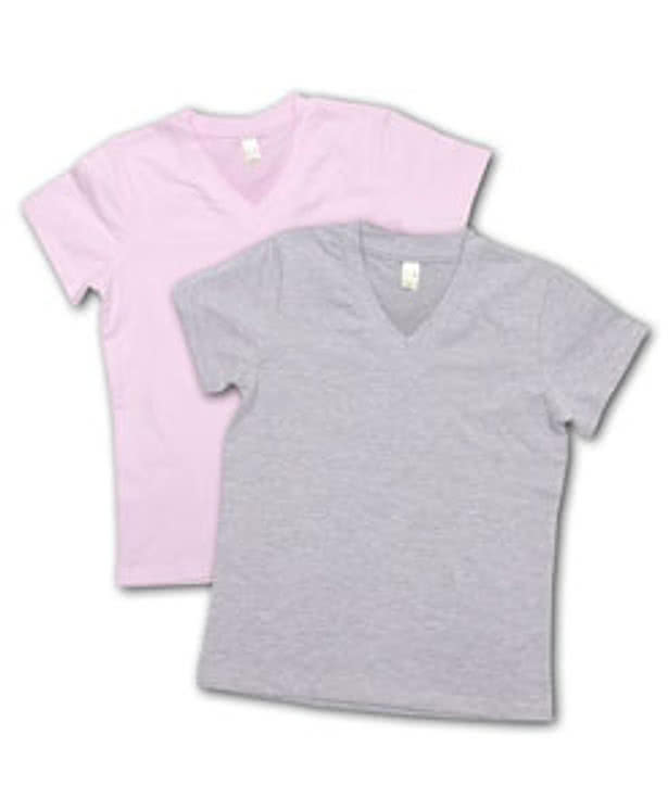 Anvil Ladies V-Neck T
