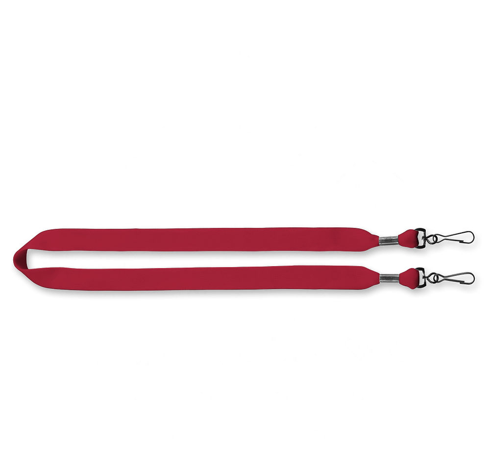 3/4" Cotton Double Swivel Hook Lanyard-default