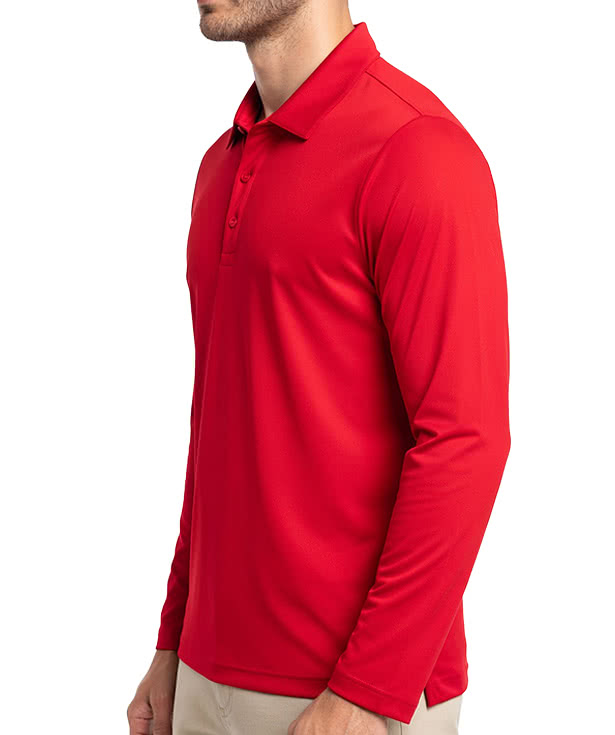Team 365 Zone UPF 40+ Long Sleeve Performance Polo