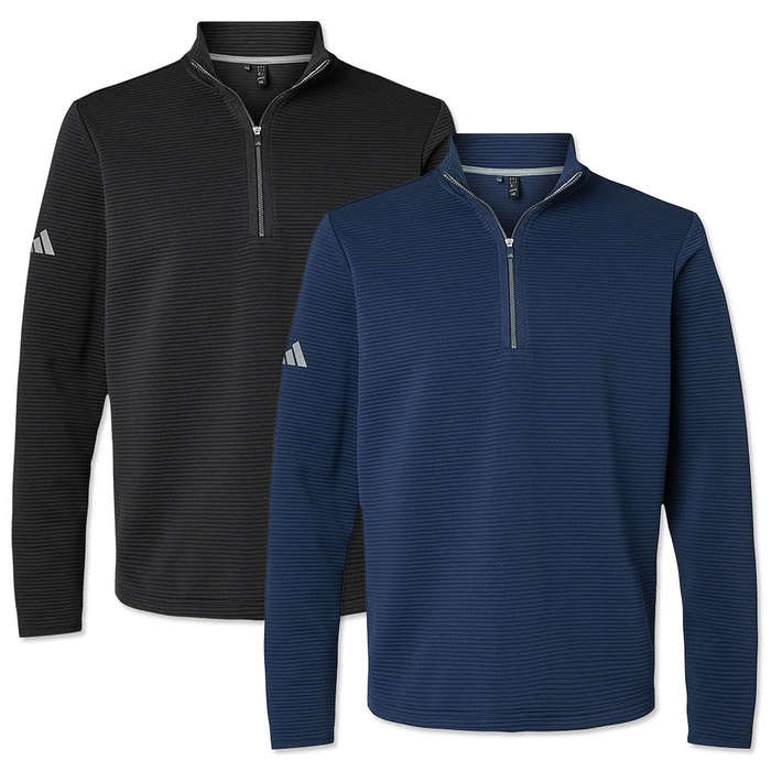Custom Adidas Spacer Recycled Quarter Zip Sweatshirt - Design Quarter Zip  Sweatshirts Online at