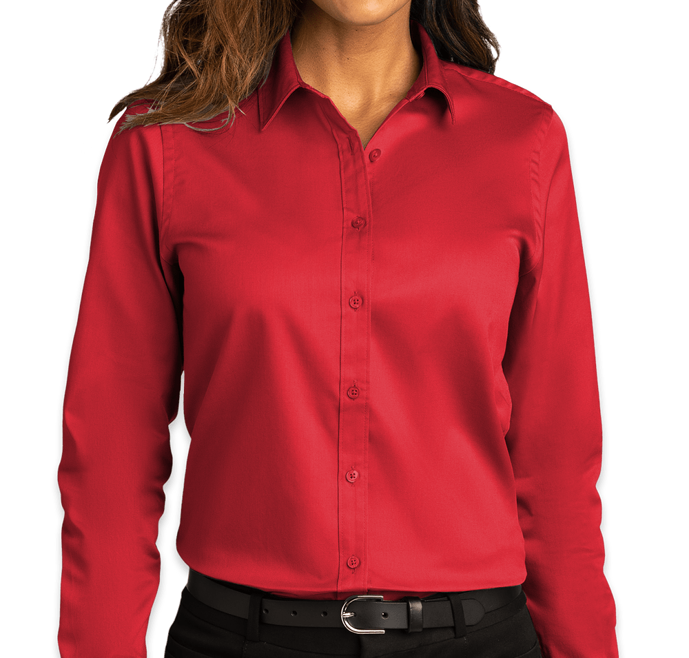 Port Authority Women's SuperPro React Dress Shirt-default