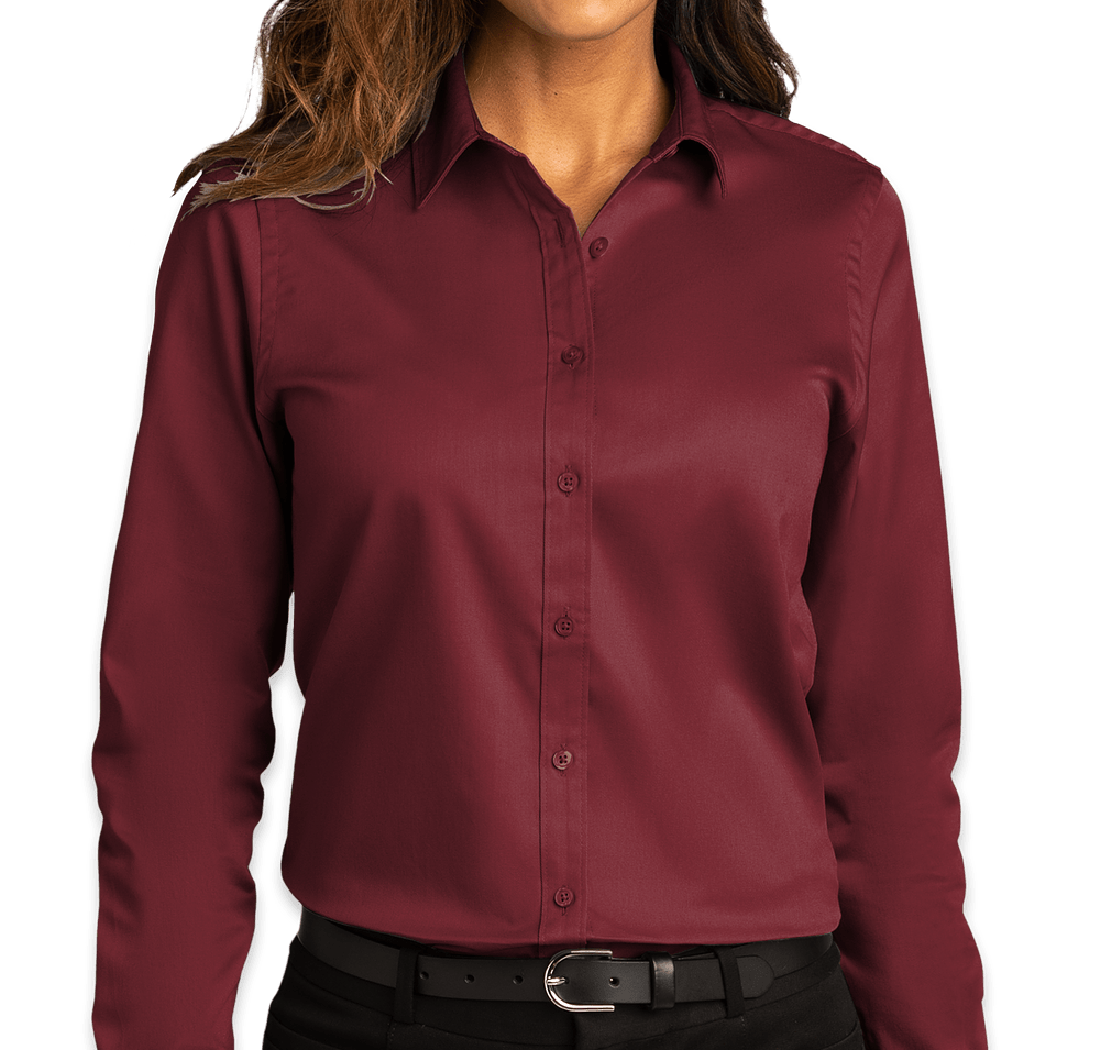 Port Authority Women's SuperPro React Dress Shirt-default