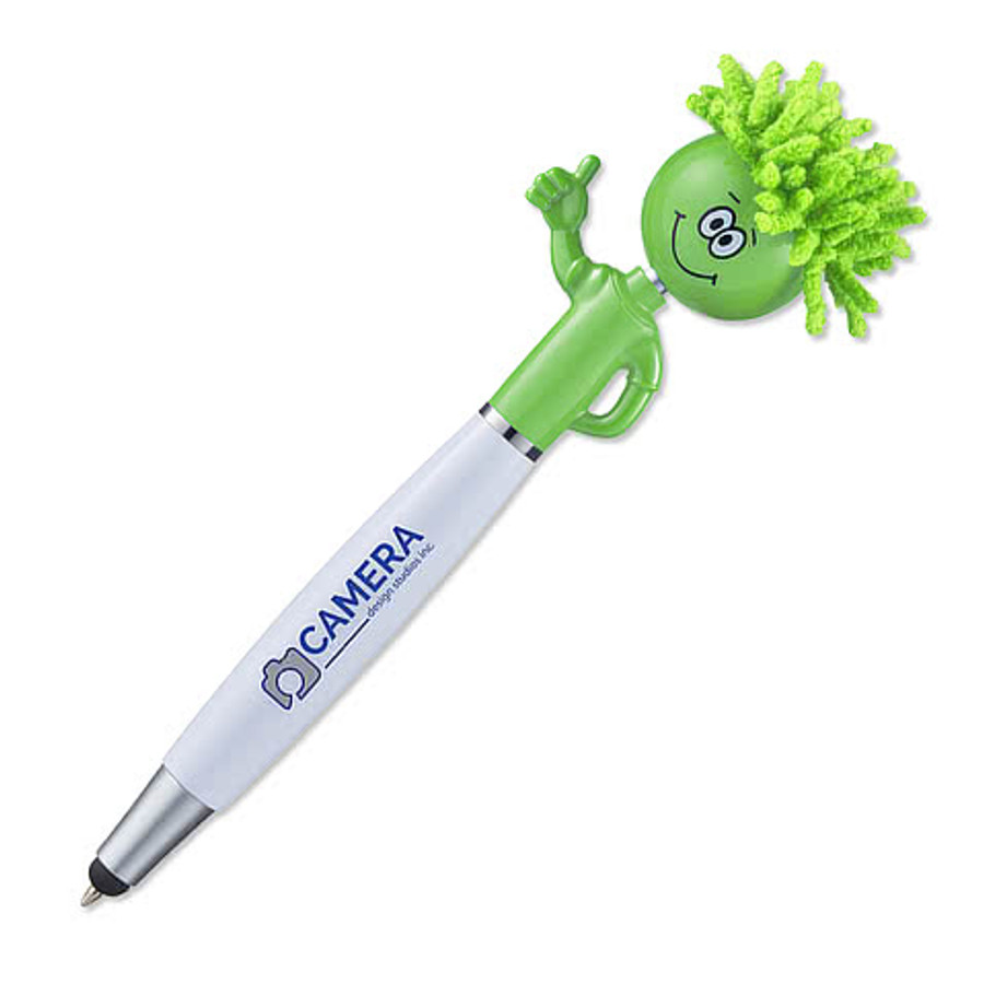 MopToppers Thumbs Up Ballpoint Stylus Pen (black ink) in Red