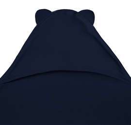 Rabbit Skins Toddler 50/50 Hooded Towel With Ears - Color: Navy