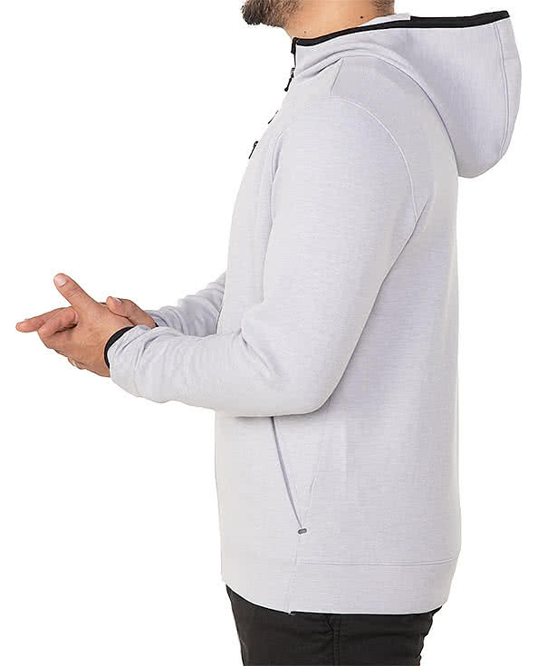 Dynamic movement outlet zip hoodie