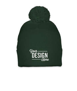 Sportsman Pom Pom Beanie - Color: Forest