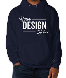 Champion Powerblend Pullover Hoodie - Color: Navy