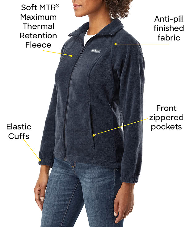 Columbia Women's Benton Springs Full Zip Fleece Jacket
