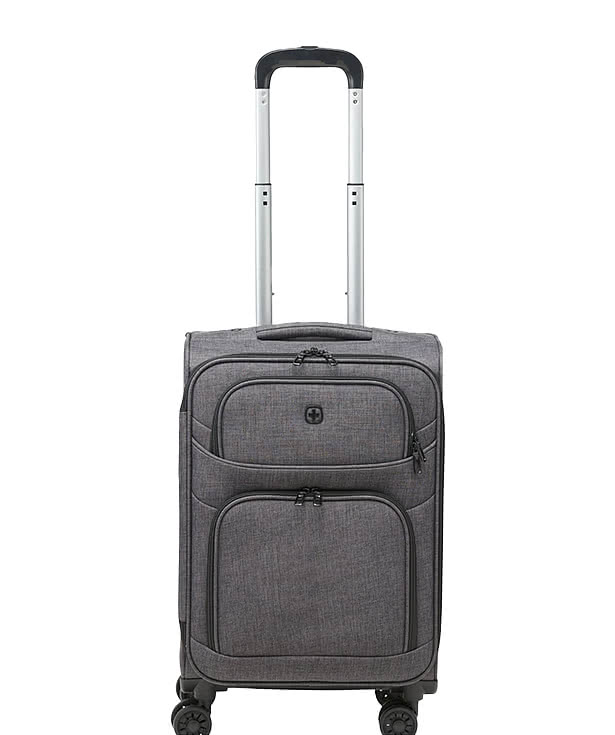 Wenger Graphite Recycled Carry-On Wheeled Duffel Bag