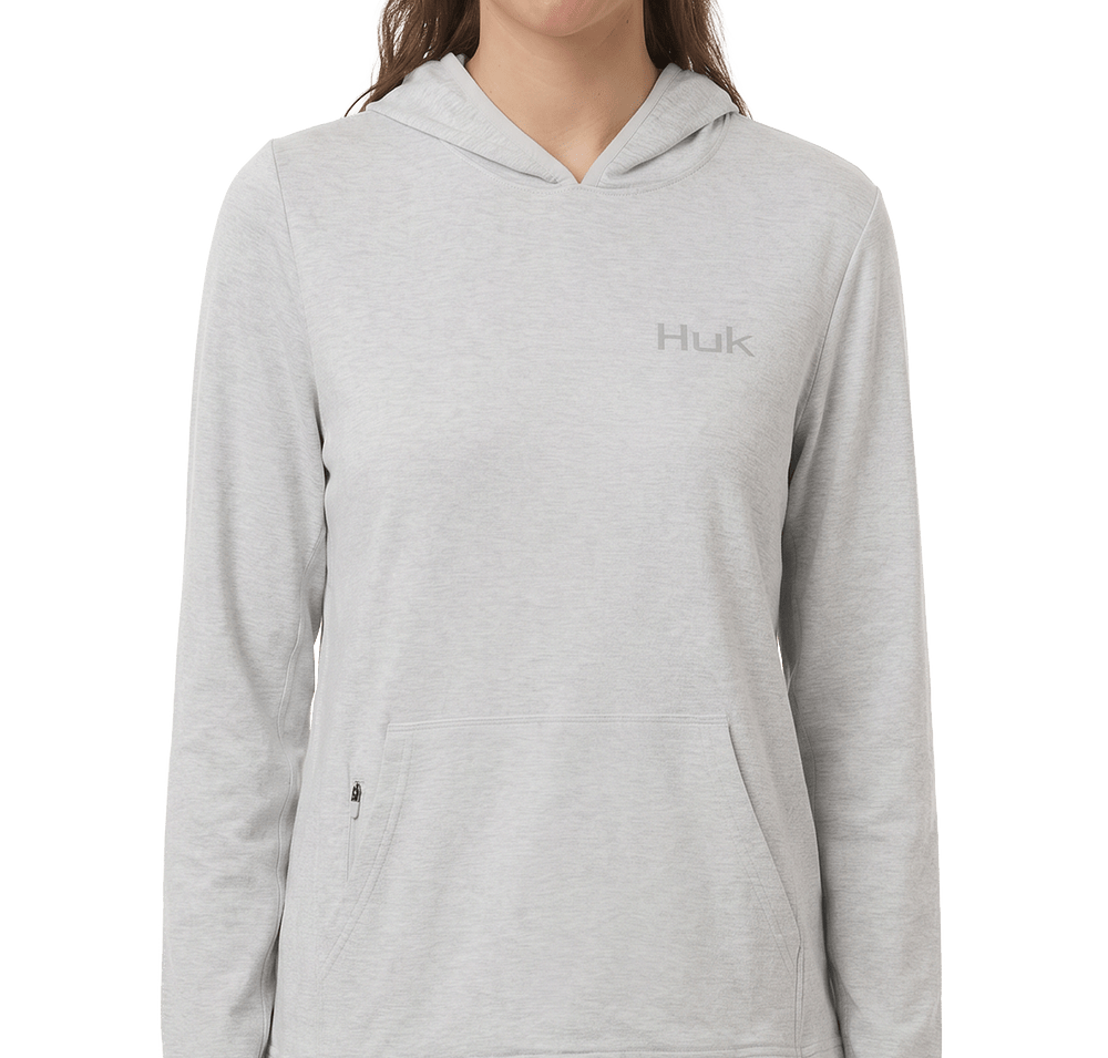 HUK Women's Coldfront+ Recycled Pullover Hoodie-default