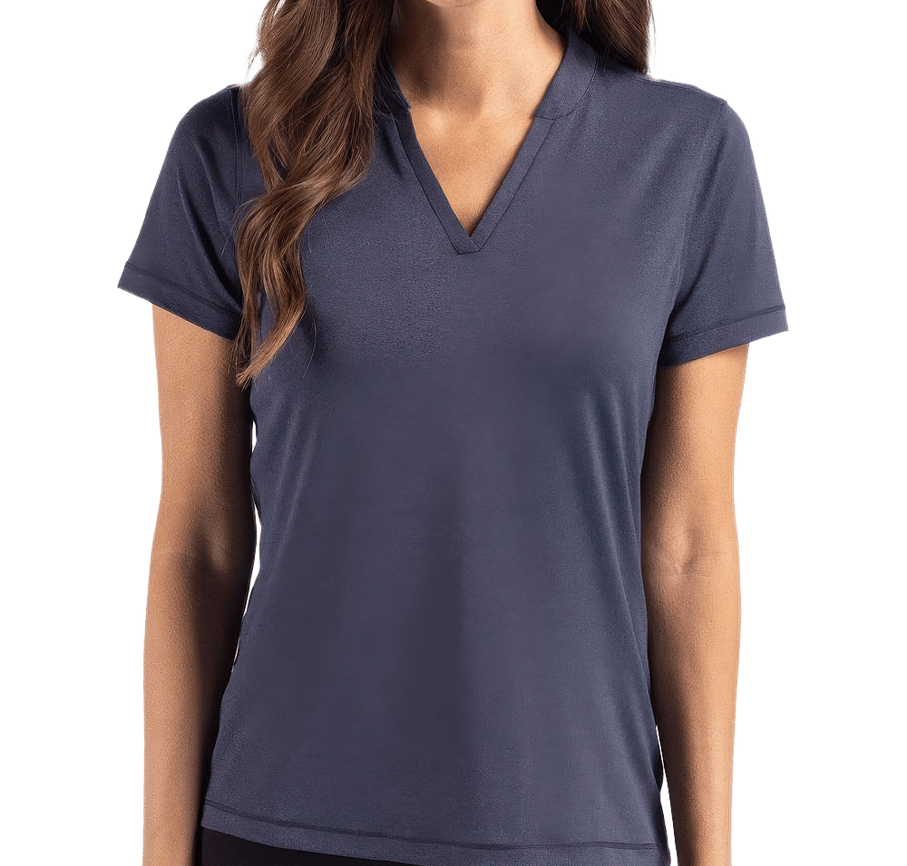 Cutter & Buck Women's Forge Eco Heathered UPF 50+ Performance Polo-default
