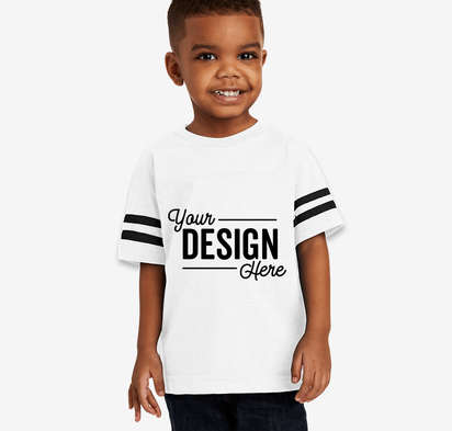 Rabbit Skins Toddler Varsity T-shirt-default
