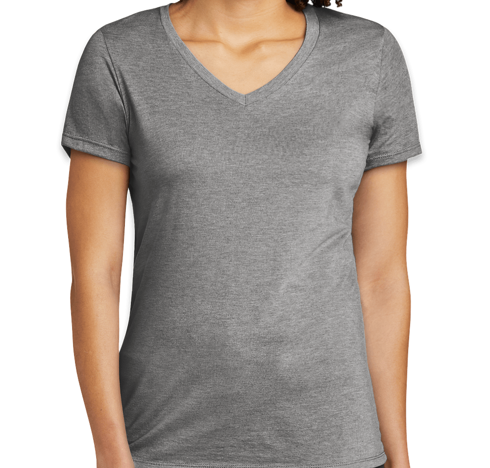 Allmade Women's Tri-Blend V-Neck T-shirt-default