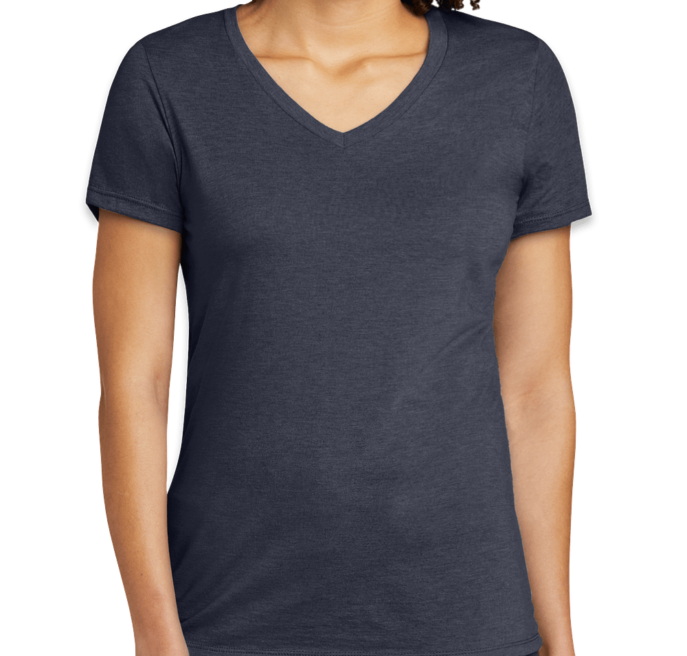Allmade Women's Tri-Blend V-Neck T-shirt-default