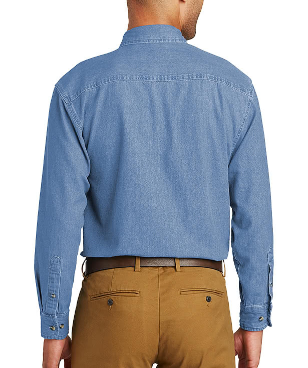 Port & Company Denim Shirt - Printed