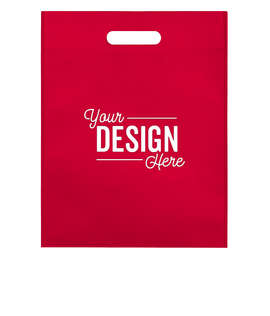 Freedom Heat Seal Non-Woven Tote - Color: Red