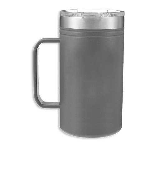 Arctic Zone Laser Engraved 24 oz. Titan Thermal HP Copper Mug in Gray