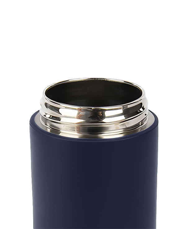 Laser Engraved 16 oz. Stainless Steel Lexington Water Bottle with Bamboo Lid