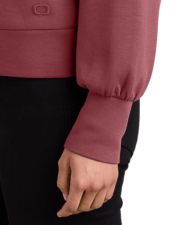 OGIO Women’s Transcend Recycled Quarter Zip Sweatshirt