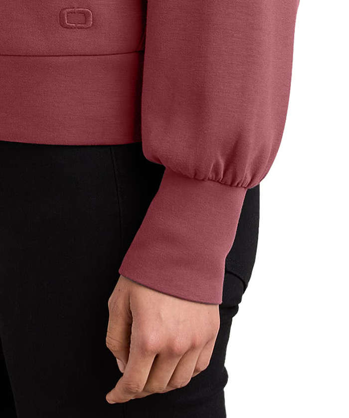 OGIO Women’s Transcend Recycled Quarter Zip Sweatshirt