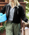 Mercer+Mettle Women’s Quilted Insulated Bomber Jacket
