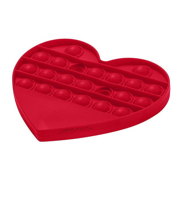 Push Pop Bubble Heart Shape Fidget Sensory Toy