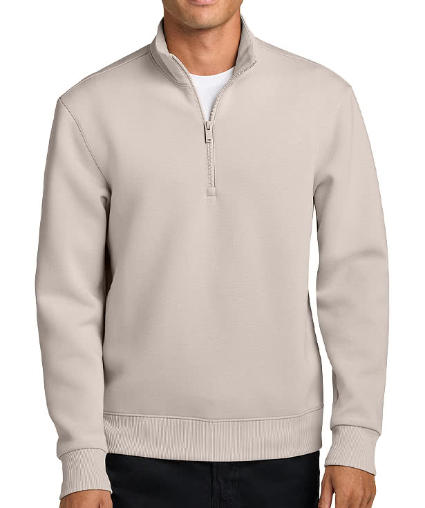 Mercer + Mettle Soft Spacer UPF 50+ Quarter Zip Sweatshirt