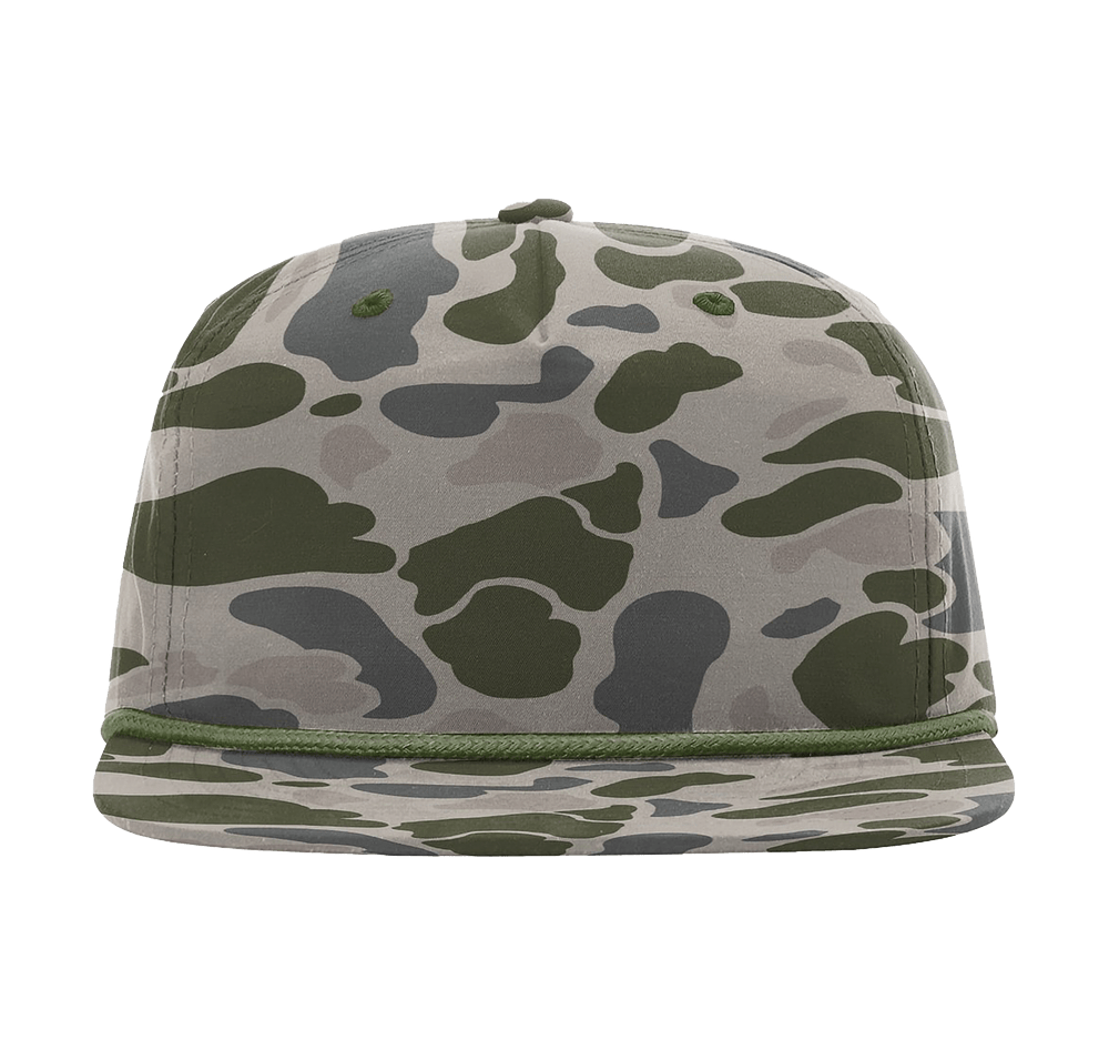 Richardson Umpqua Camo Snapback Baseball Hat - Embroidered-default